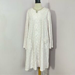 Miss Elaine Snap Front Floral Midi Robe XL